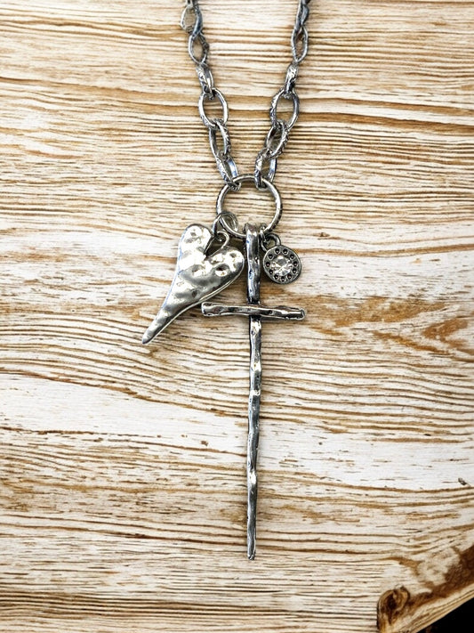 Krista Cross Necklace