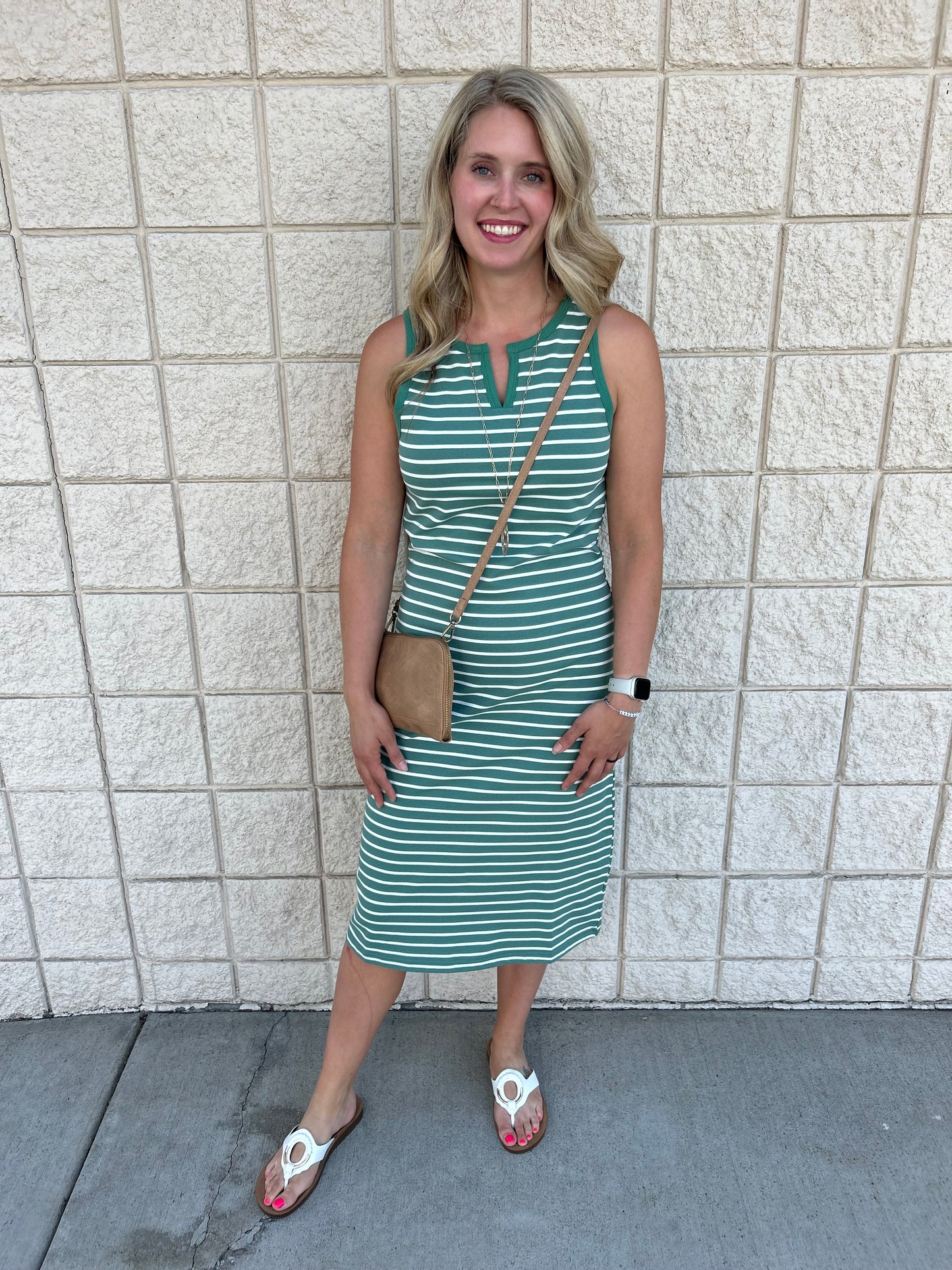 Striped Mint Dress FINAL SALE!