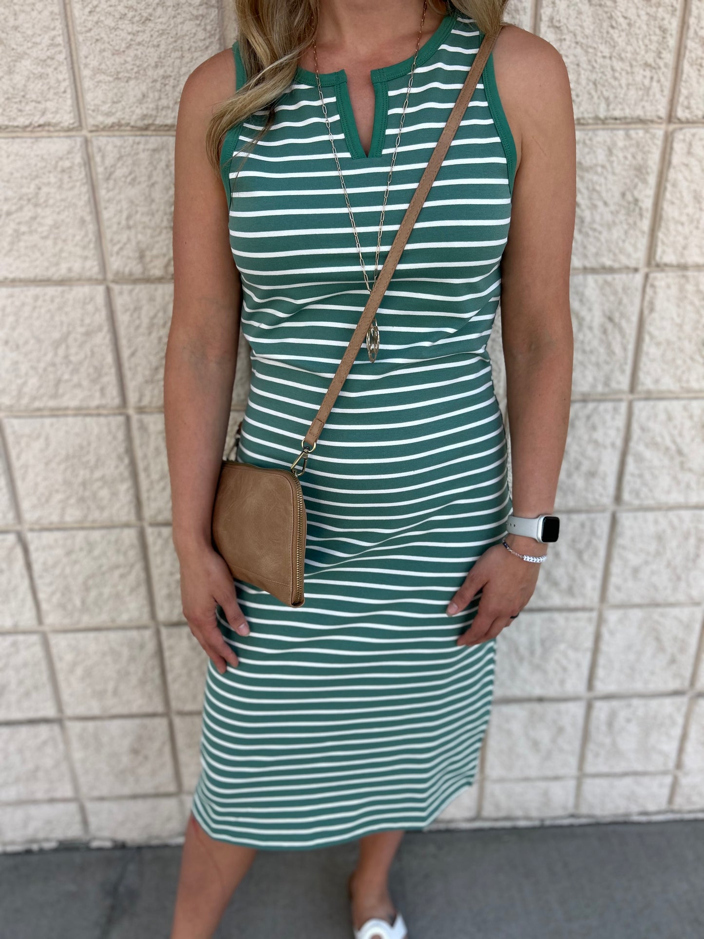 Striped Mint Dress FINAL SALE!