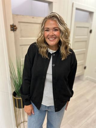 Modern Black Bomber Jacket