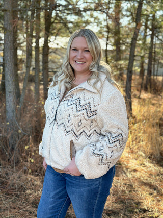 Tribal Sherpa Jacket FINAL SALE!