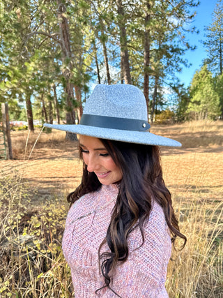 Grey Bolero Hat