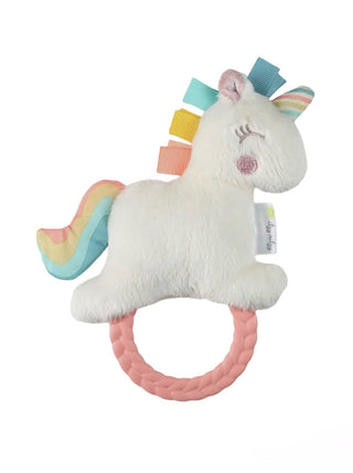 PRT8310 Itzy Ritzy Unicorn Plush Rattle/Teether