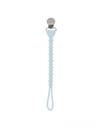 Sky Beaded Pacifier Clip