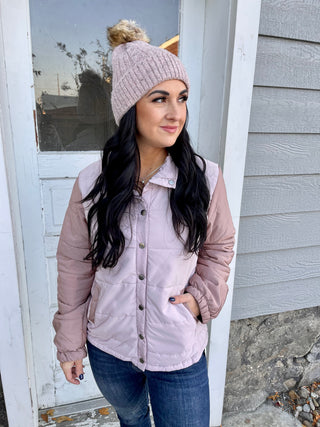 Mauve Reversible Jacket FINAL SALE!