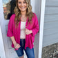 Curvy Fuchsia Beachy Top