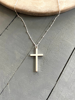 Sterling Silver Cross Necklace