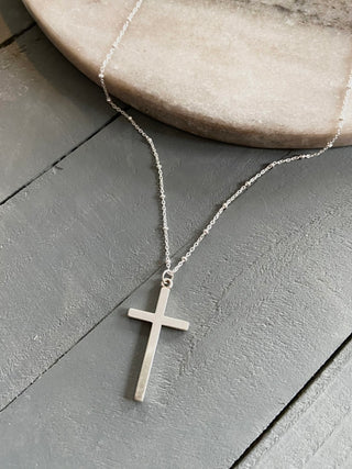 Sterling Silver Cross Necklace