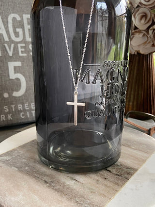 Sterling Silver Cross Necklace