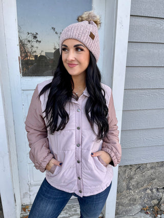 Mauve Reversible Jacket FINAL SALE!